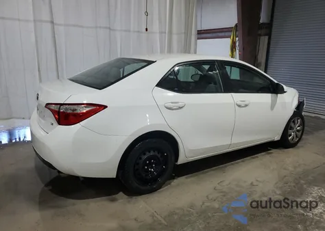 2015 Toyota Corolla L из США, поврежденный, VIN 2T1BURHE4FC469138